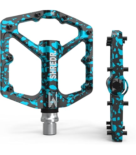 SUPACAZ Unisex - Adult ePEDALS-Oil Slick Bicycle Pedals, Black