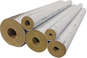 SCORPROTECT ROCKWOOL® 800 (SCP-RS54-50) - Aislamiento de tuberías (lana de roca, 1 m, barra WLG 0,035)