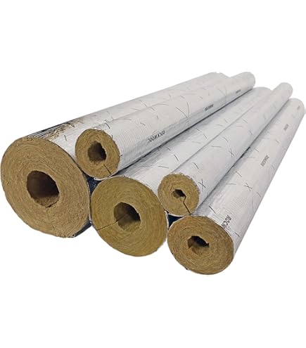 Rockwool Aluminium gelamineerde buisschaal, WLG 0,035 verschillende maten (28x20 mm/1 m