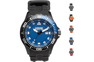 Cressi Manta Watch - Professional Diver Watch 100 m_10 ATM, One Size, Adult Unisex