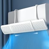 ROBEVE Perforated Adjustable Air Conditioner Air Router Apparatus and Visor - 56-92 cm Adjustable Split Air Conditioner Apparatus