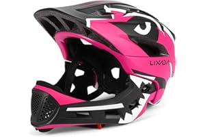 Lixada Casques de Vélo Enfants Casque Intégral Détachable Casque de Sécurité Sportive pour Vélo Skateboarding Roller Skating roulettes