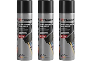ProFusion Limpia Contactos Electrónicos Pack de 3 - Elimina el Aceite y la Grasa - Rápida Evaporación - Protege contra Las Chispas y el Desgaste - Limpiador para Componentes Electrónicos - 250 ml