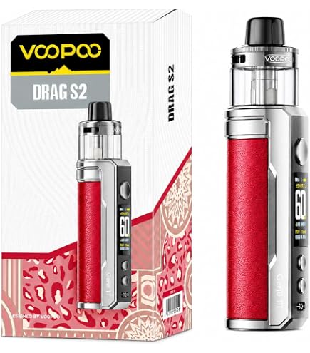 VOOPOO DRAG S Pod Kit 60W VW 2500mAh sans Nicotine ni Tabac Galaxy Blue :  Amazon.fr: High-Tech