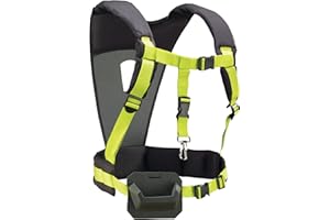 RYOBI Vertebrae Ergo-Tragegeschirr RAC805, gepolstert und individuell einstellbar für Astsägen und Heckenscheren