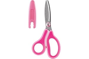 Plus Japan SC-145MF 35-064 PINK Fitcut Curve Kids Ciseaux Fluorine anti-adhérent Rose