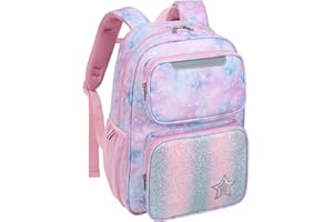 Bagseri Kinderrucksäcke für Jungen Mädchen - 15L Kindergartenrucksack für Kinder 3 bis 8, Kinderrucksack mit Brustgurt