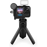 GoPro HERO12 Black Creator Edition - Volta (Pil Sapı, Tripod, Uzaktan Kumanda), Media Mod, Light Mod, Enduro Pil ve Taşıma &Ccedil;a
