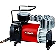 Einhell Car Compressor CC-AC 35/10 12 V, 0-10 Bar Pressure Gauge, 35 litres Per Minute Flow Rate, Connection via The Cigarette Lighter with 4 Additional Adaptors