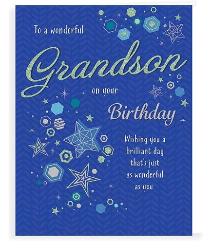 Birth Of Our Grandson Thank You Card – 6 X 9 – Cherry Orchard Publishing