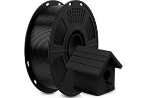 Giantarm ASA Filament 1,75 mm, filament do drukarki 3D do komponentów funkcjonalnych na zewnątrz, odporność na warunki pogodowe i ciepło, dokładność wymiarowa +/- 0,02 mm, 1 kg, czarny