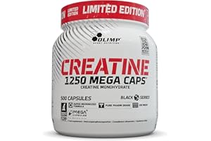 Olimp Sport Nutrition Creatine 1250 Mega Caps – 500 kapsułek – edycja limitowana