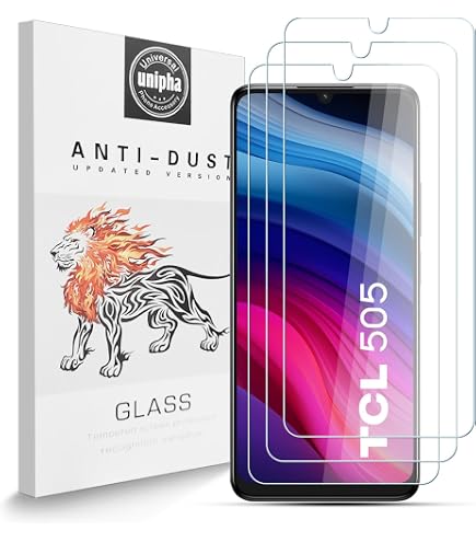 Mr.Shield Pellicola In Vetro Temperato Per TCL 50 SE (3 Pezzi) – 9H Durezza, Anti-impronta, Trasparente - 4