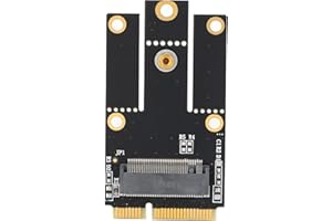 PUSOKEI Adaptador PCIe M.2, NGFF/Key A Convertidor M.2 a PCIe, Convertidor Adaptador M.2 a Mini PCI-E Express para 7260 8260 8265 9260 AX200 AX210
