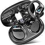 Cuffie Bluetooth Sport, 2023 Cuffie Bluetooth 5.3 con Stereo HiFi, 75H Auricolari Bluetooth con Mic Chiamata ENC HD, Basso Pr