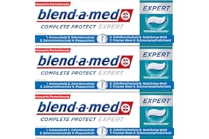 3x blend-a-med Complete Protect EXPERT Tiefenreinigung Zahnpasta 75ml