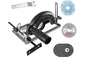 BTIUGYI Supporto per Smerigliatrice Angolare per Taglio a 45° di Piastrelle, Supporto per Accessori per Smerigliatrice Angolare, Supporto per Smerigliatrice Angolare 100-125 mm, Supporto Speciale per Taglio