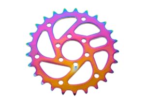 KHEBIKES KHE MVP BMX, Oil-Slick Jet-Fuel - V73 - Ruota dentata per catena della bicicletta a 25 denti