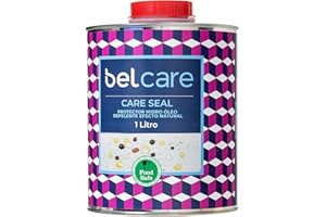 BELCARE - Care Seal, Protector Piedra Natural y Cuarzo, Hidrofugante, Óleofugante, Interior y Exterior, Efecto Natural, 1 L