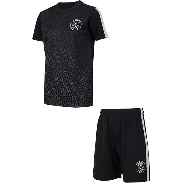 Maillot Paris Saint Germain Enfant Ballon Psg Maillot De Foot PSG T-Shirt Enfant Garçon - Collection Ensemble Psg Enfant
