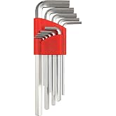 Proalet 9 Piece L Allen Key Set, Metric 1.5&ndash;10 Mm Size, Durable, Carrying Apparatus, Hobby and Industrial Use Interior