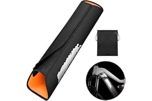 ANZOME E-Bike Akku Schutzhülle, 30-41 cm Umfang EBike Akku Abdeckung für Lebensdauer Akku Verlängern Schutz vor Kälte & Schmutz, E-Bike Zubehör als E-Bike Akkuschutz Für Bosch Haibike KTM Cube