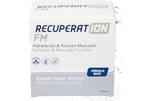 RECUPERAT-ION Bebida Hipotónica Sin Azúcar con Electrolitos + Sales Minerales y Magnesio para Remineralización Muscular Profunda - Sabor Mineral Sin Gluten Ni Lactosa - Pack 20 Sobres Apto Veganos | RECUPERATION