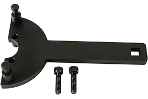 Laser 6658 Crankshaft Holding Wrench - for VAG, Black