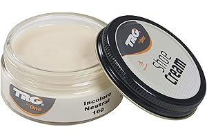 TRG The One - Crema Protectora para Calzado de Cuero a base de ceras | Betún para Zapatos de Piel y Piel Sintética | Nutre, da brillo y mantiene el color | Shoe Cream