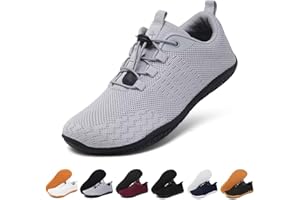 Geweo Buty Barefoot Mężczyźni Kobiety Komfort Buty Na Boso Damskie Męskie Szeroką Stopę Sneaker Lekkie Oddychające Buty do Chodzenia Biegania Buty Minimalistyczne Antypoślizgowy Unisex 37-47EU