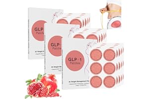 SHEFAVE 90PCS Glp-1 Patches-Glp1 Patches,Glp-1Patch for Belly & Waist, Nano Microneedle Patch,Natural Ingredients Patch,Based Gentle and Soothing for Women Men