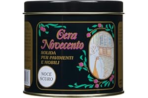 Cera Novecento Y934 Cera Solida, Noce Scuro, 500 ml