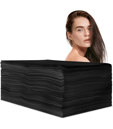 Premium Einweg-Handtücher Extra Breit – 120 Stück, 70x40 Cm, Aus Weichem Airlaid-Zellstoff Für Salon & Haushalt