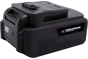 Yard Force 20V 4.0Ah Battery, Compatible with CR20 Range