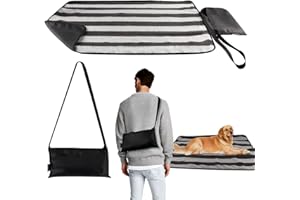 ‎ACUSHLA ACUSHLA Faltbare wasserdichte Haustier Decke Camping Decke Hund Katze Mat Wärmende Decke mit Tasche 100 x 70 cm Hundebett Hundematte für Outdoor Innen Große Reisedecke für Haustier
