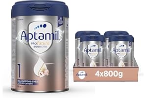 APTAMIL PROFUTURA Duobiotik 1 - Latte in polvere per Lattanti dalla Nascita al 6° mese - 3200 grammi (4 confezioni da 800g)