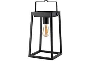 Brendz Tampa - Farol Solar Exterior Jardin, LED Lámpara Solar Jardin, IP44 resistente al agua, Con 3 modos de luz, Batería Recargable a través de USB-C, Decoracion Mesa Terraza Exterior