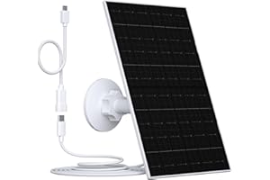 TYXJJ-BF 7 W solpanel för Eufy-kamera, IP65