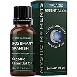 Mystic Moments Olio Essenziale Organicodi Rosmarino Spagnolo - 10ml - 100% Puro