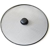 Orret Home 29cm Oil Splash Proof Wire Cover &ndash; Top Grip Metal Frying Cover, Pan Top Anti-Splash, Anti-Splash Protector