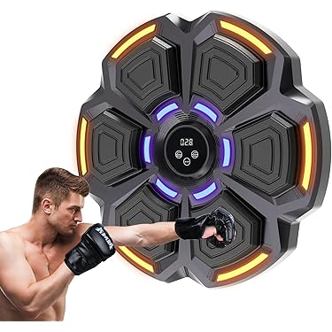 Umelee Muziekboksmachine met Bokshandschoenen voor Kinderen, Slimme