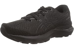 ASICS Cumulus 24 Scarpa Running da Strada per Donna Nero Bianco
