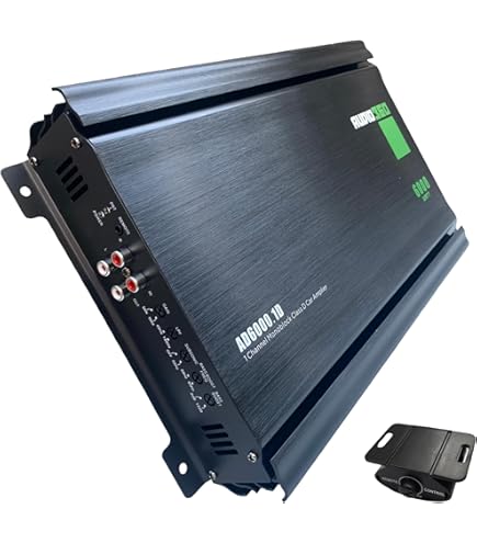 Audiobank 7000 WATTS Mono Amp Class D 1OHM Car Audio Stereo Amplifiers W/ KIT