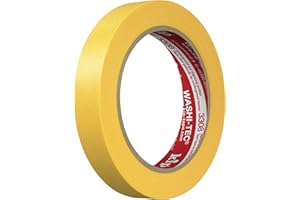 Kip WASHI-TEC - Crepa dorada (18 mm x 50 m), color amarillo