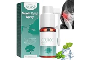 RUOJIAR Gum Repair Spray,Oral Care Spray,Gum Health Spray,Toothache Pain Relief,Relief Sore Gums,Gum Regrowth Spray,Toothache Relieving Spray,Helps Protect and Recovery of Damages Gums and Oral Cavity