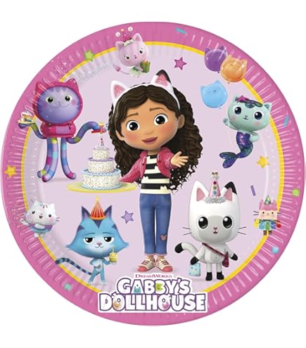 Gabbys Dollhouse Party Bag Sticker Bundle 18 Sheets Perfect