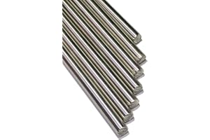 GENERISCH Rundstahl/Rund/Edelstahl/geschliffen Korn240 / WST 1.4301 / V2A (Ø 10mm, Länge: 1500mm)