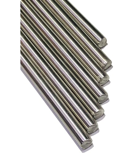 2 Stück Edelstahl-Stab-Anoden V4A (AISI 316) – Ø 8 Mm X 100 Mm Für Galvanik & Elektrolyse