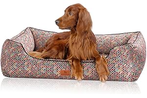 Knuffelwuff Ortopedyczne legowisko dla psa Marrakesch XXL 120 x 85 cm – zdejmowana poszewka – nadaje się do prania – dla dużych, średnich i małych psów