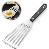 Kitchen Spatulas, Stainless Steel Spatula, Nonstick Spatula | Hanging Spatula, Professional Grilling Spatula, Straight, for C